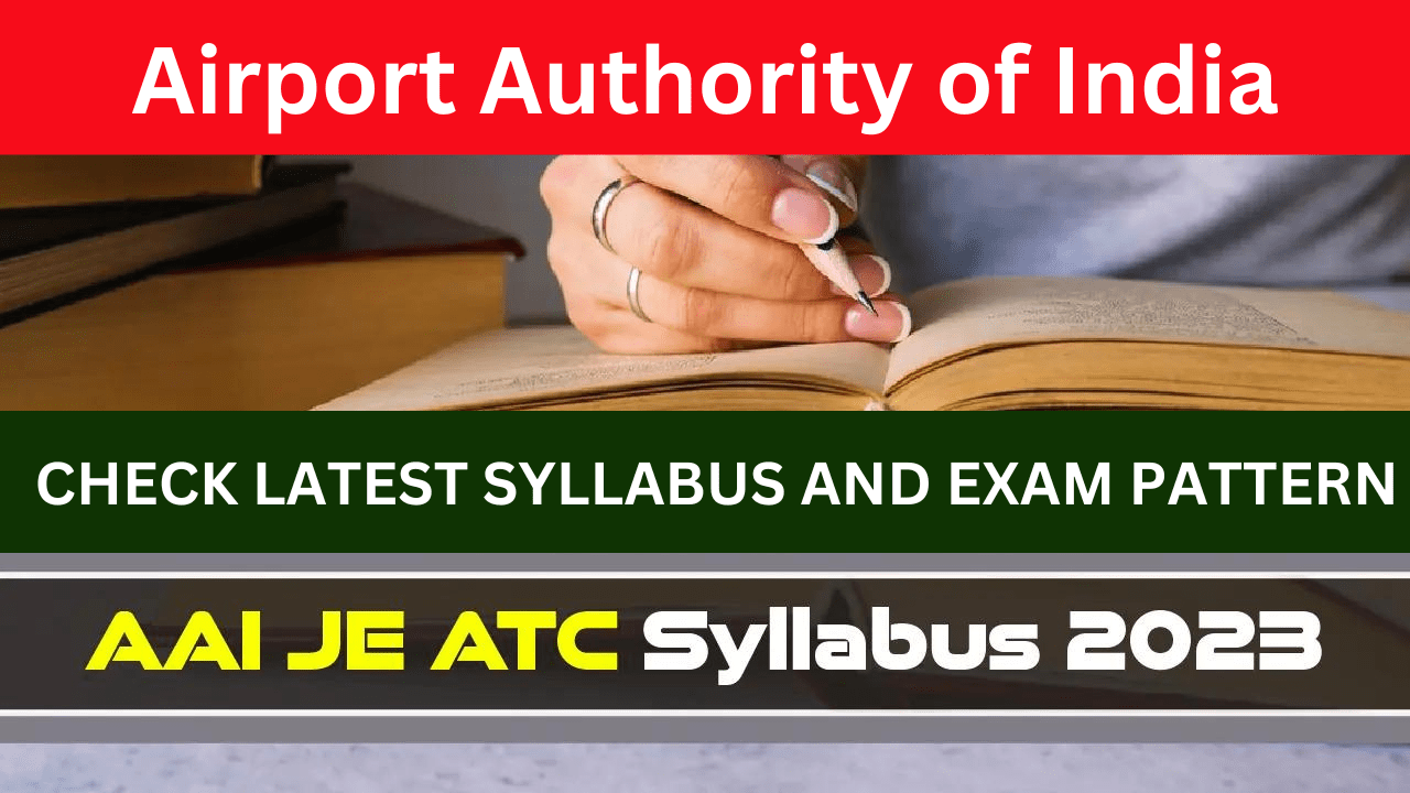AAI ATC Syllabus 2023